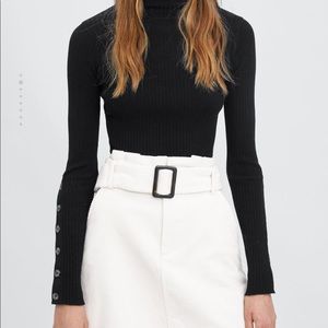 Zara cordyuroy skirt